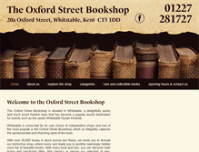 Tablet Screenshot of oxfordstreetbooks.com